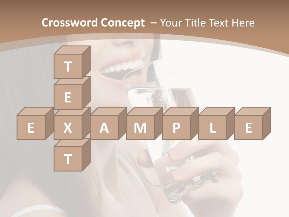 Diet Young Pretty PowerPoint Template