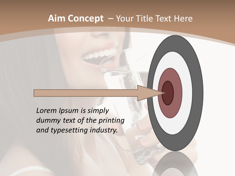 Diet Young Pretty PowerPoint Template