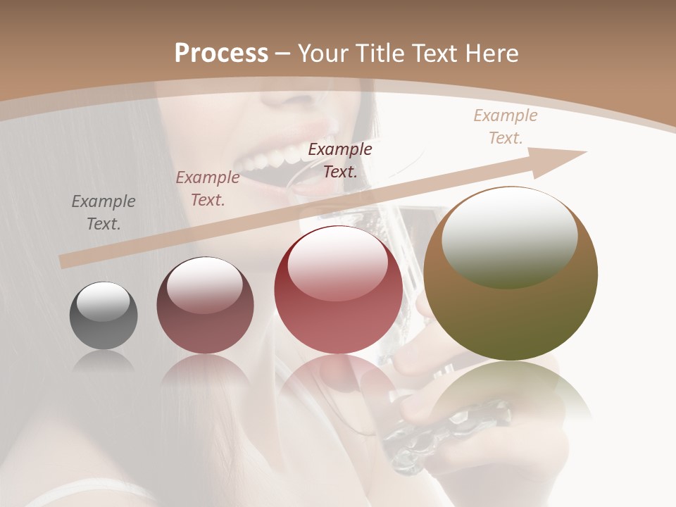 Diet Young Pretty PowerPoint Template