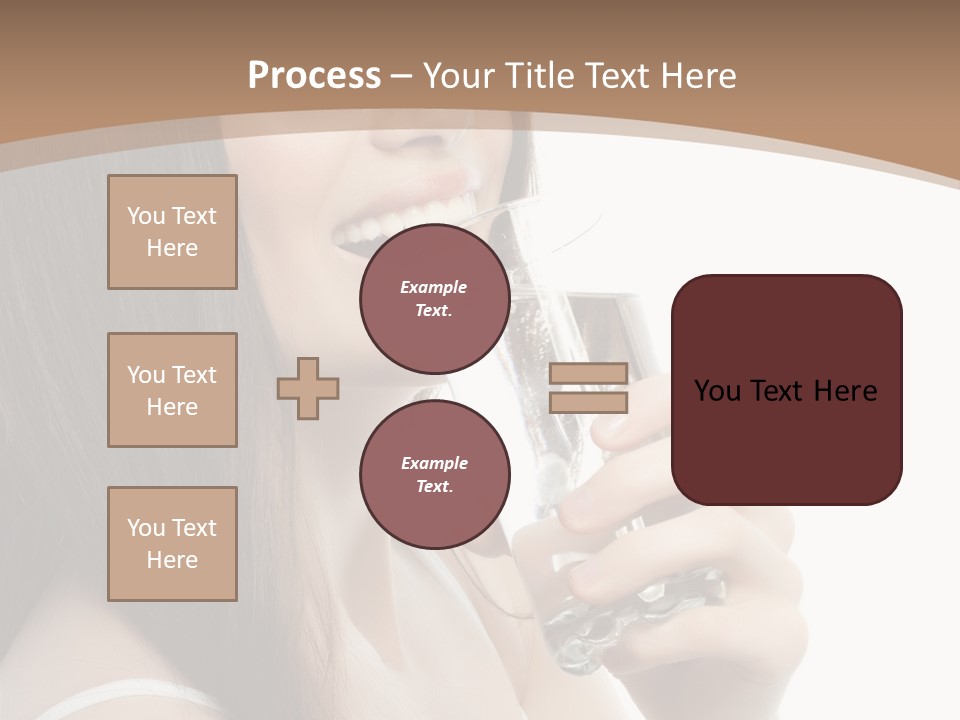 Diet Young Pretty PowerPoint Template