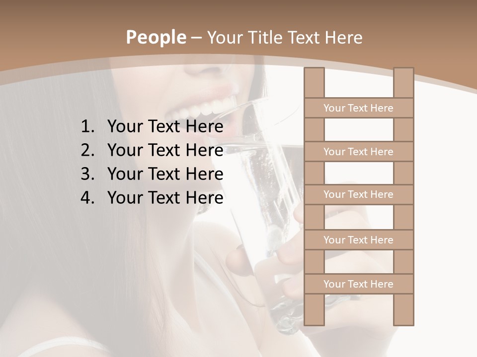 Diet Young Pretty PowerPoint Template