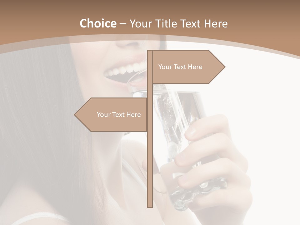 Diet Young Pretty PowerPoint Template