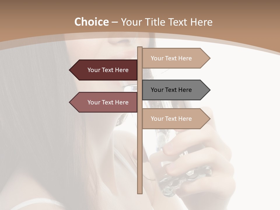 Diet Young Pretty PowerPoint Template