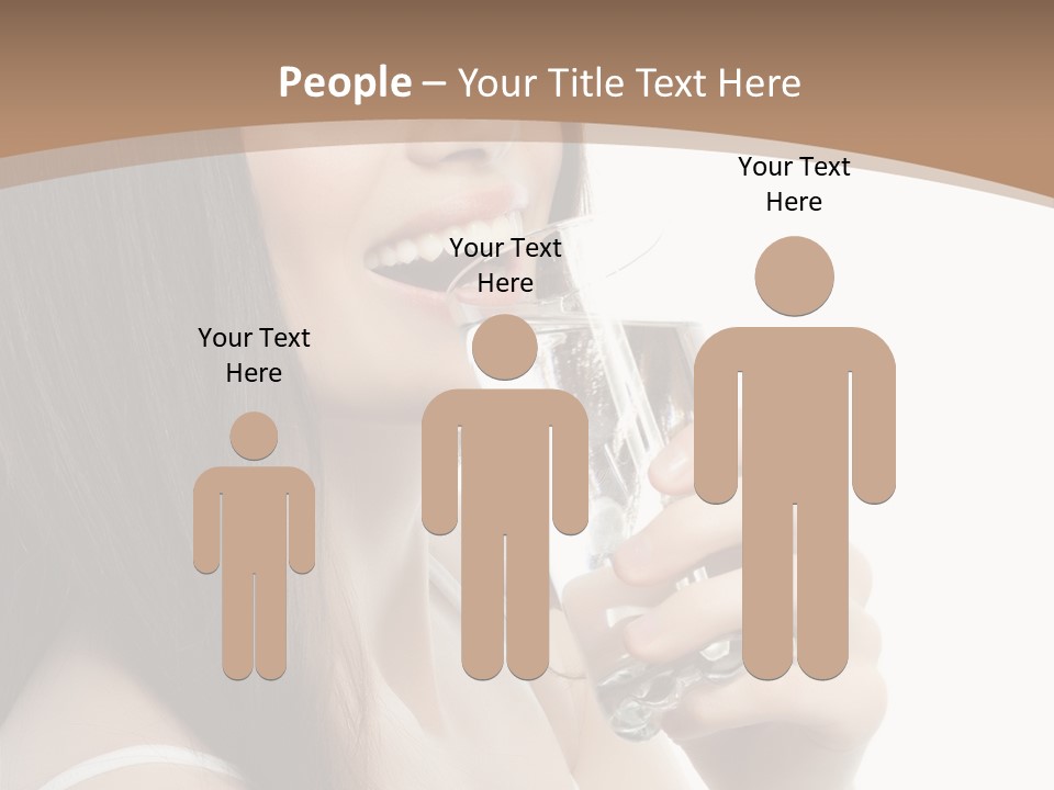 Diet Young Pretty PowerPoint Template