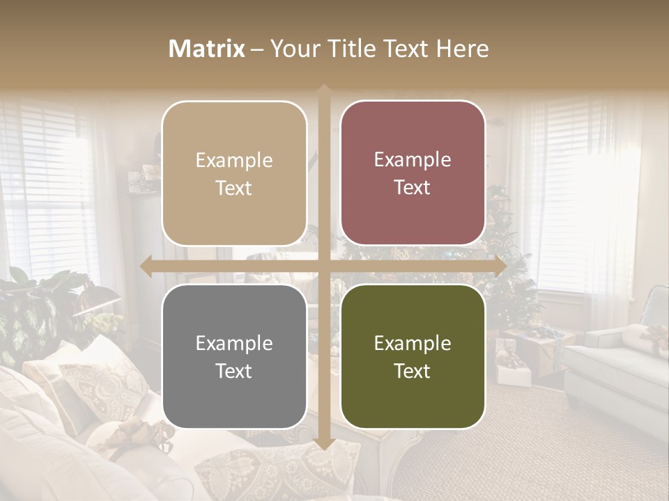 Celebration Caramel Confection PowerPoint Template