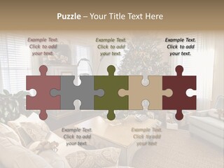 Celebration Caramel Confection PowerPoint Template