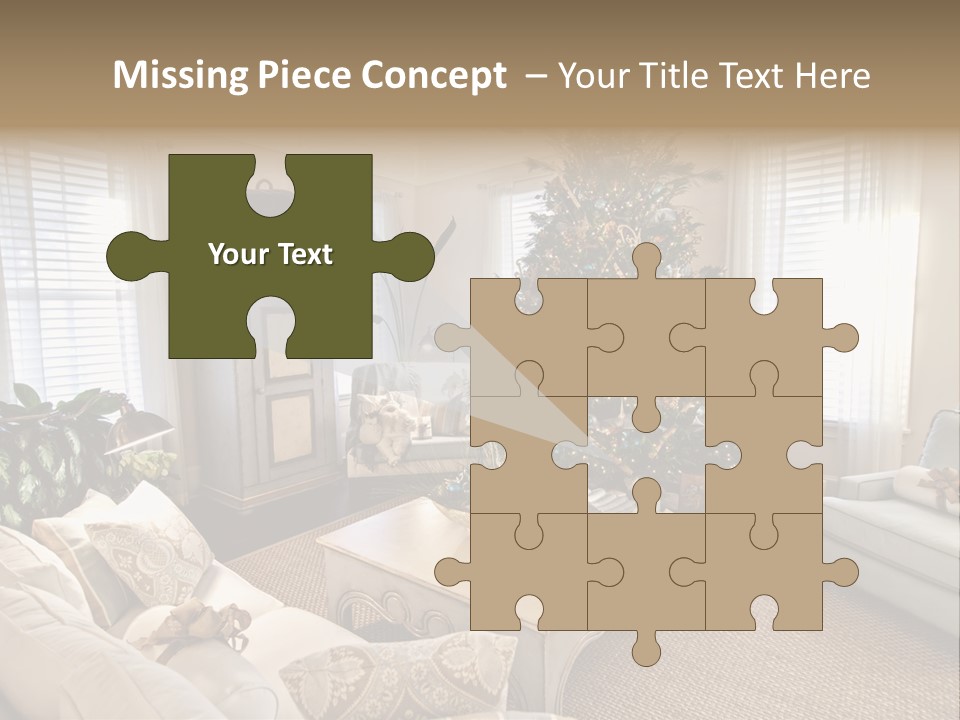 Celebration Caramel Confection PowerPoint Template