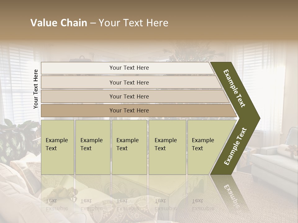 Celebration Caramel Confection PowerPoint Template