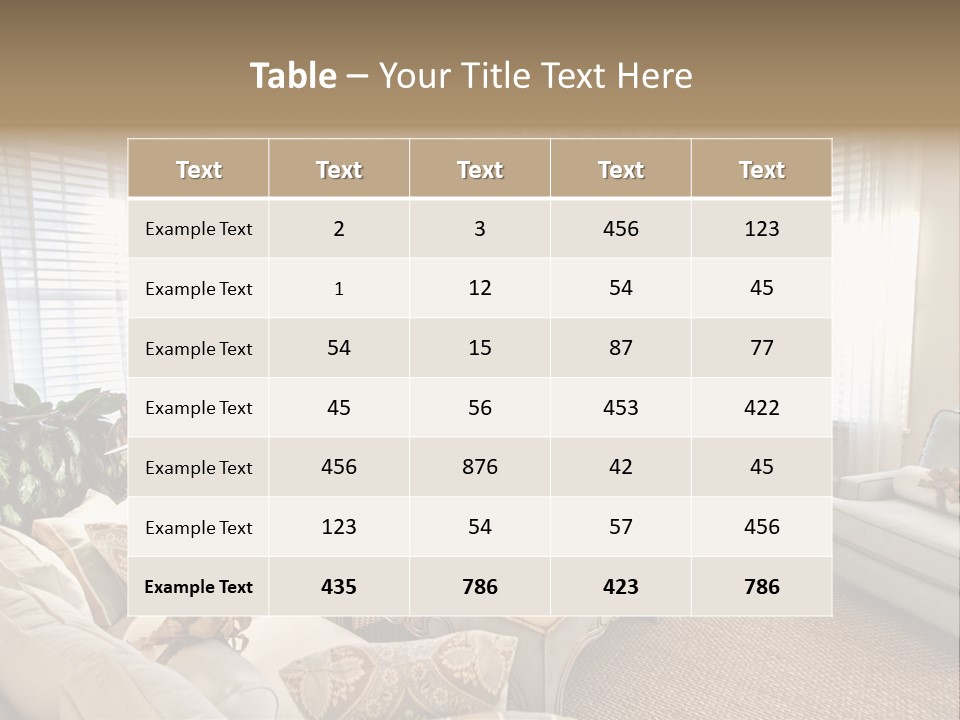 Celebration Caramel Confection PowerPoint Template