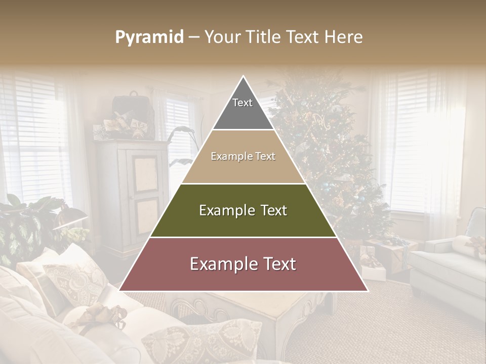 Celebration Caramel Confection PowerPoint Template