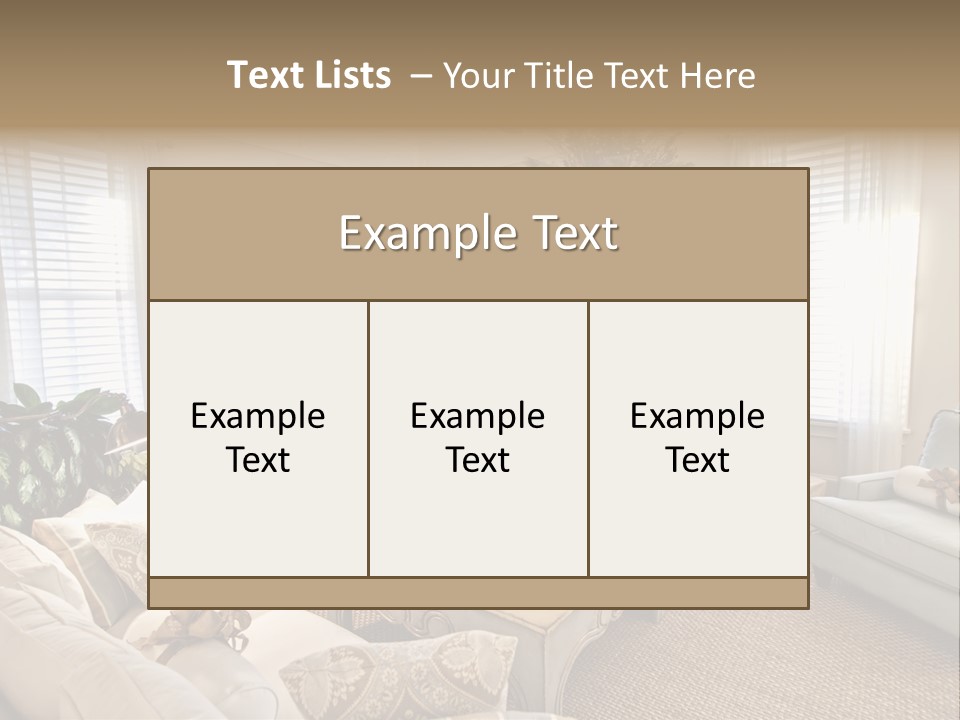 Celebration Caramel Confection PowerPoint Template