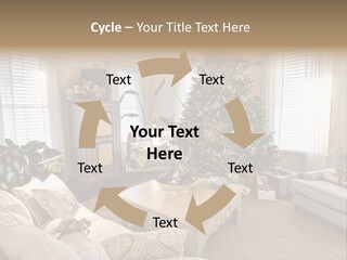 Celebration Caramel Confection PowerPoint Template