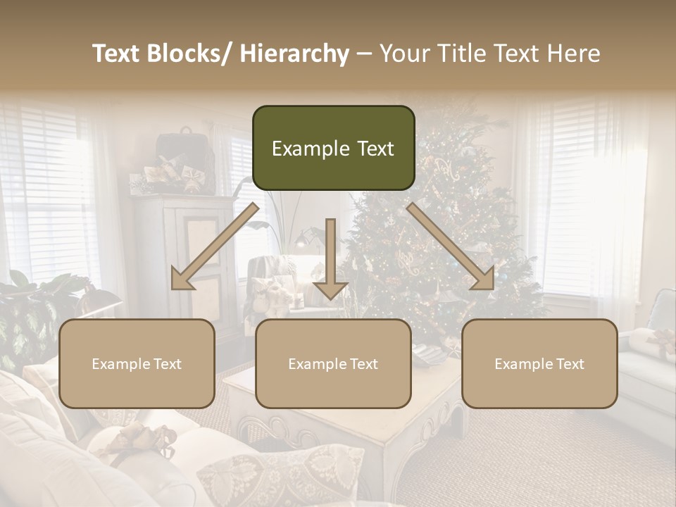 Celebration Caramel Confection PowerPoint Template