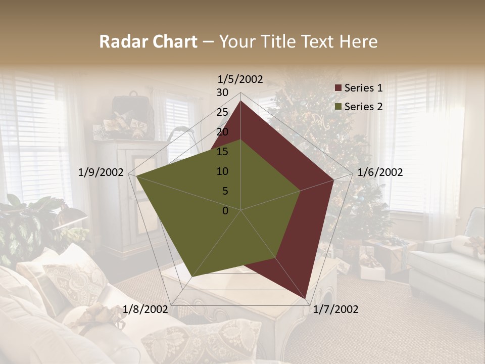 Celebration Caramel Confection PowerPoint Template