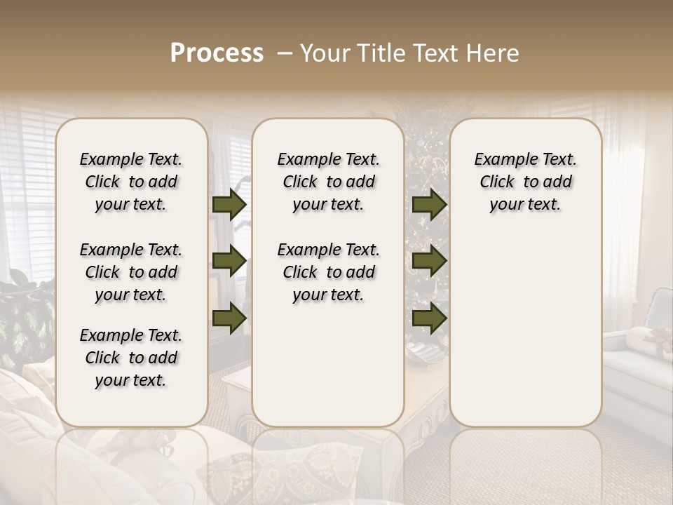 Celebration Caramel Confection PowerPoint Template