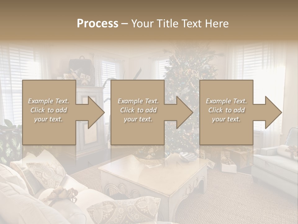 Celebration Caramel Confection PowerPoint Template