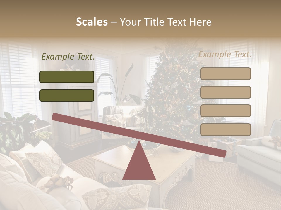 Celebration Caramel Confection PowerPoint Template