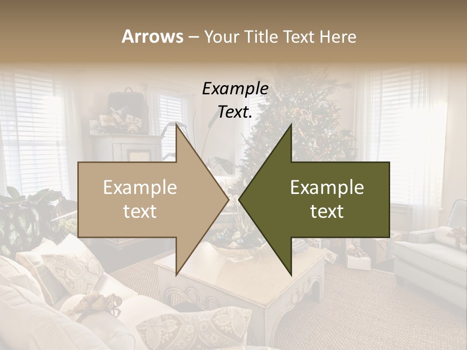 Celebration Caramel Confection PowerPoint Template