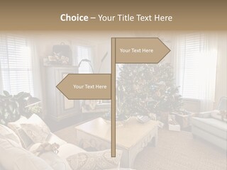 Celebration Caramel Confection PowerPoint Template