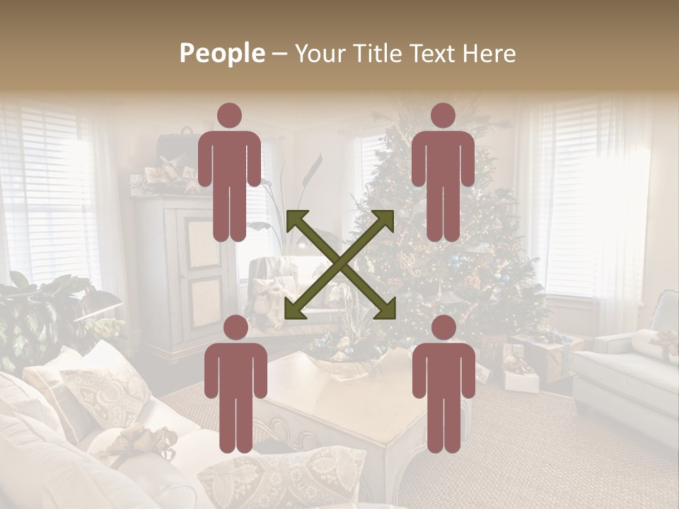 Celebration Caramel Confection PowerPoint Template