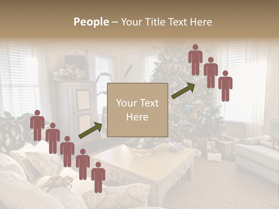 Celebration Caramel Confection PowerPoint Template