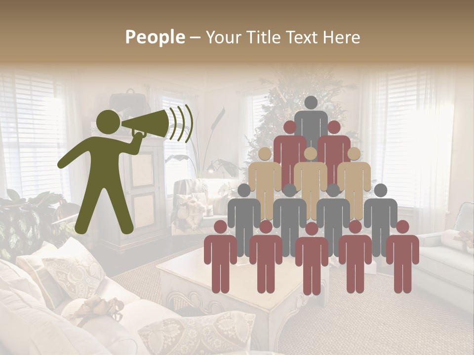 Celebration Caramel Confection PowerPoint Template