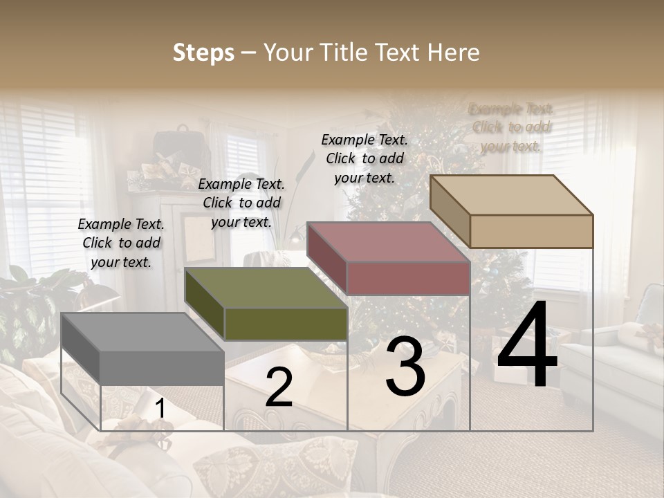 Celebration Caramel Confection PowerPoint Template