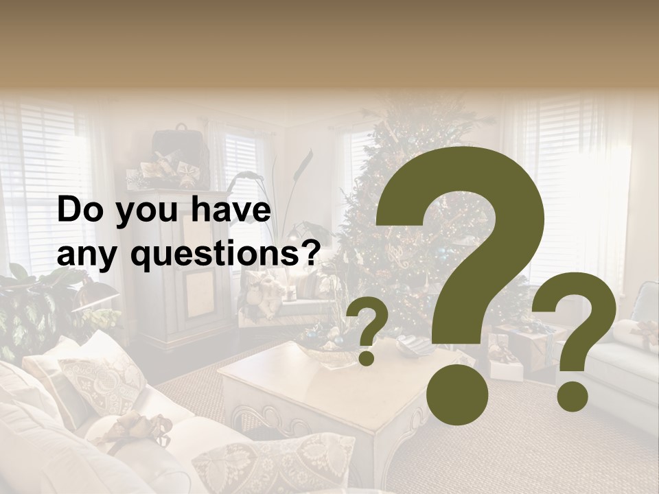 Celebration Caramel Confection PowerPoint Template