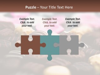 Celebration Caramel Confection PowerPoint Template