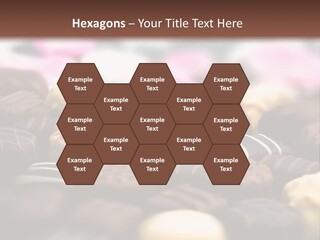 Celebration Caramel Confection PowerPoint Template