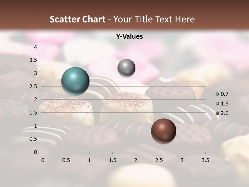 Celebration Caramel Confection PowerPoint Template