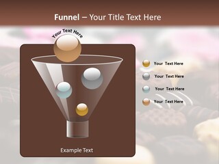 Celebration Caramel Confection PowerPoint Template