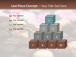 Celebration Caramel Confection PowerPoint Template