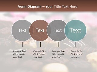 Celebration Caramel Confection PowerPoint Template