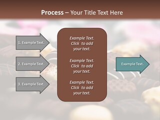 Celebration Caramel Confection PowerPoint Template