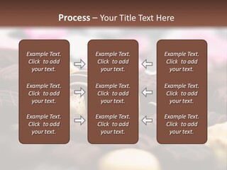 Celebration Caramel Confection PowerPoint Template