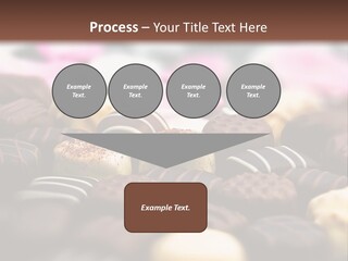 Celebration Caramel Confection PowerPoint Template