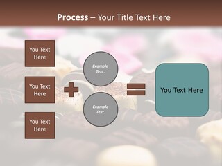 Celebration Caramel Confection PowerPoint Template