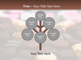 Celebration Caramel Confection PowerPoint Template