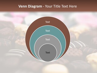 Celebration Caramel Confection PowerPoint Template