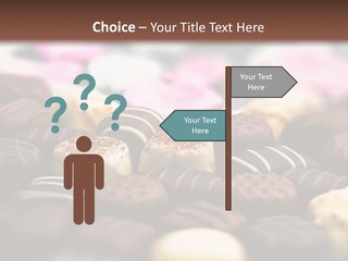 Celebration Caramel Confection PowerPoint Template