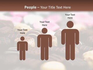 Celebration Caramel Confection PowerPoint Template