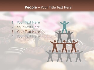 Celebration Caramel Confection PowerPoint Template