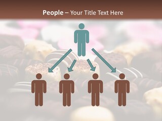 Celebration Caramel Confection PowerPoint Template