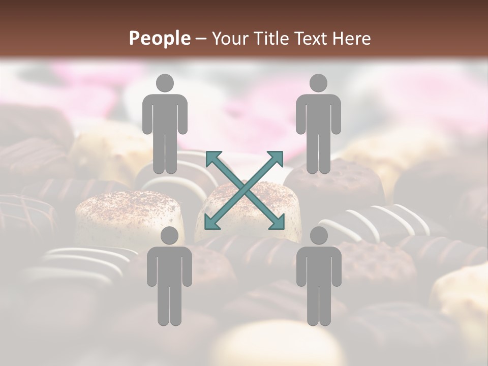 Celebration Caramel Confection PowerPoint Template