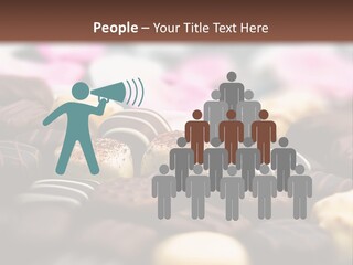 Celebration Caramel Confection PowerPoint Template