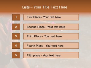 A Woman In A Sports Bra Top And Pink Gloves PowerPoint Template