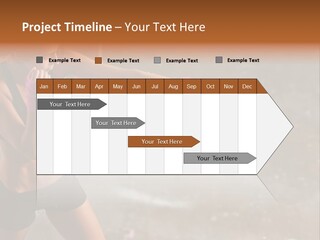 A Woman In A Sports Bra Top And Pink Gloves PowerPoint Template