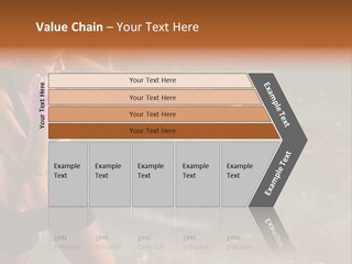 A Woman In A Sports Bra Top And Pink Gloves PowerPoint Template