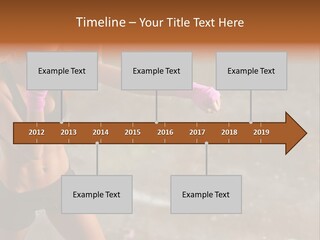 A Woman In A Sports Bra Top And Pink Gloves PowerPoint Template